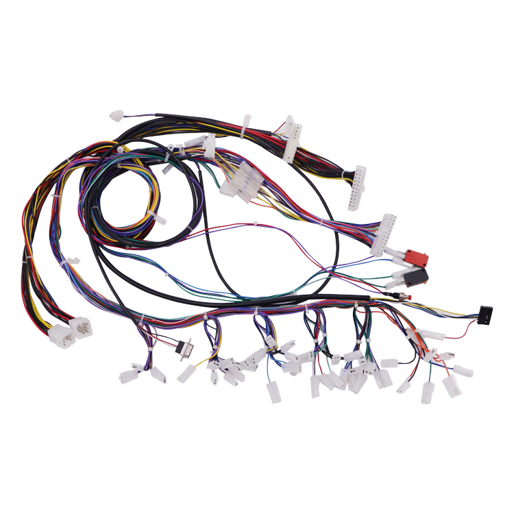 Game console wiring harness