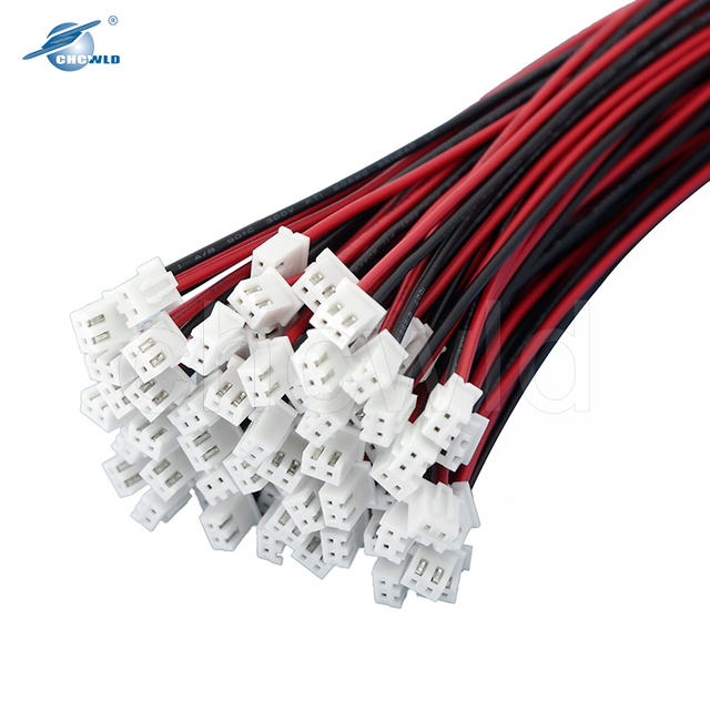 Custom 2 Pin Jst Electrical Cable Harness Assembly
