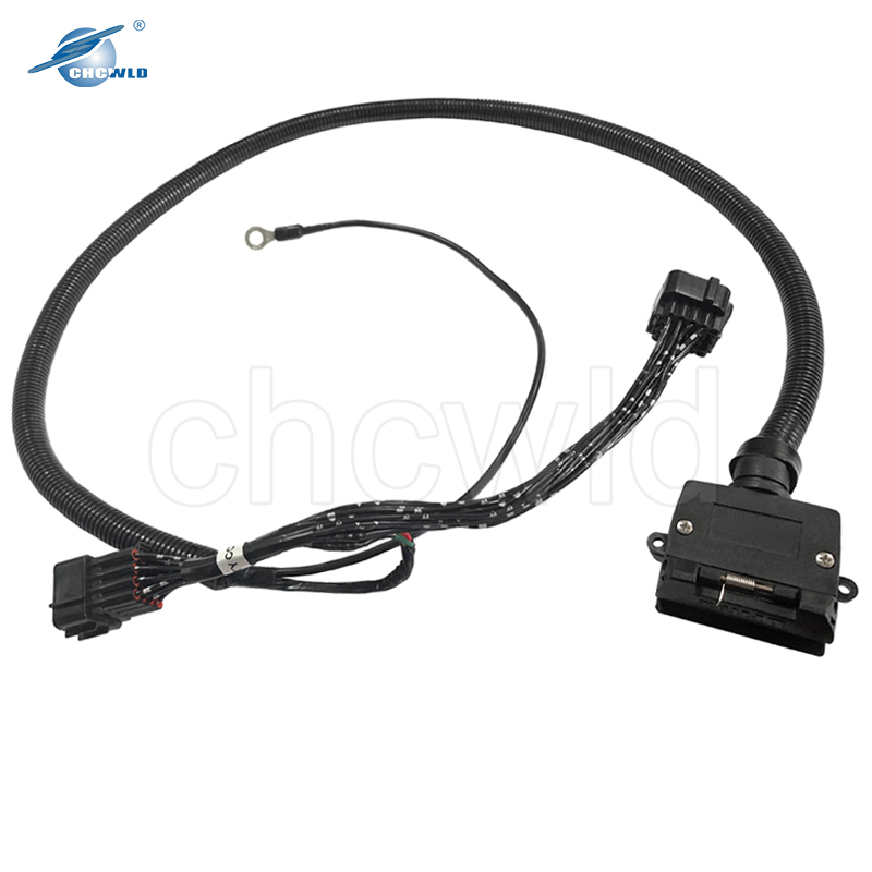 7 Pin Australian Style Flat Plug Socket Semi Camper Trailer Wiring Harness Manufacturer