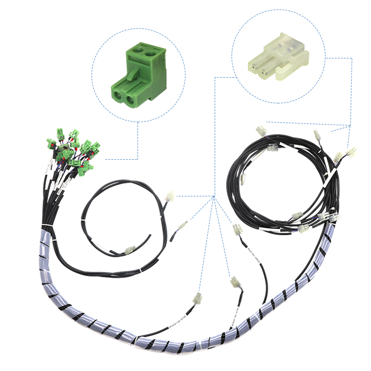 Subway control cabinet wiring harness