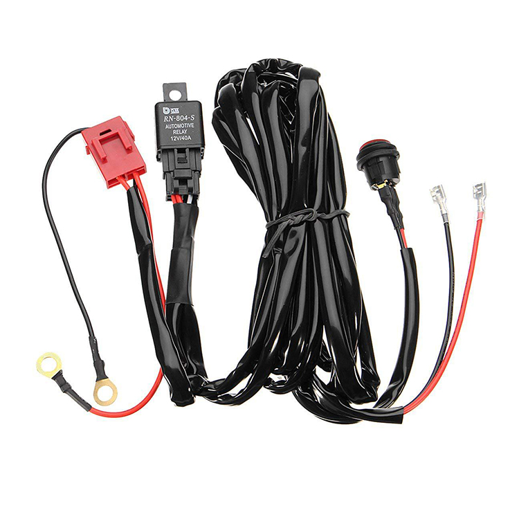 Complete PE Headlight Motorcycle Wiring Harness