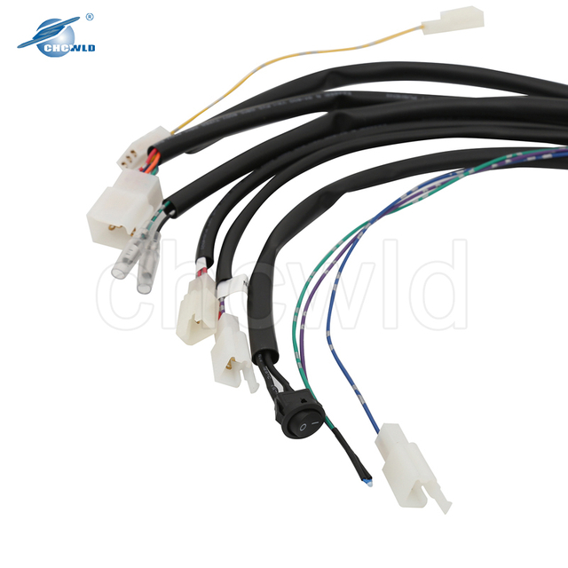 Factory Custom 26 Pin Electric Sport Walking Bike Wire Harness 3-1437290-7