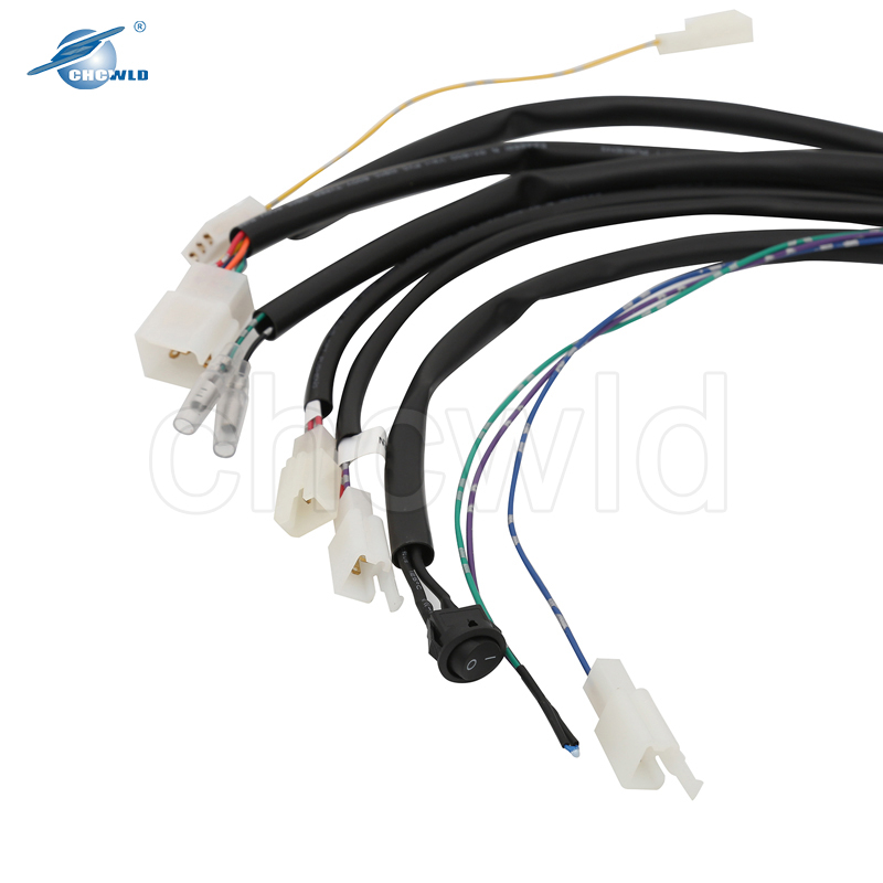 Factory Custom 26 Pin Electric Sport Walking Bike Wire Harness 3-1437290-7