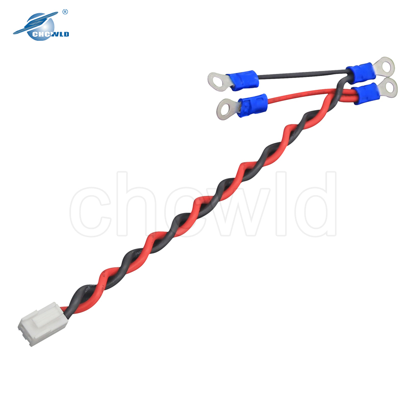 2 Pin Female Ring Terminal VH3.96 Connector Twisted Cable Wire Harness