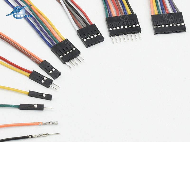 Dupont 2.54mm Pitch Custom 2 3 4 5 6 7 8 9 10 40 Pin Dupont2.54 Wiring Harness Jumper Cable