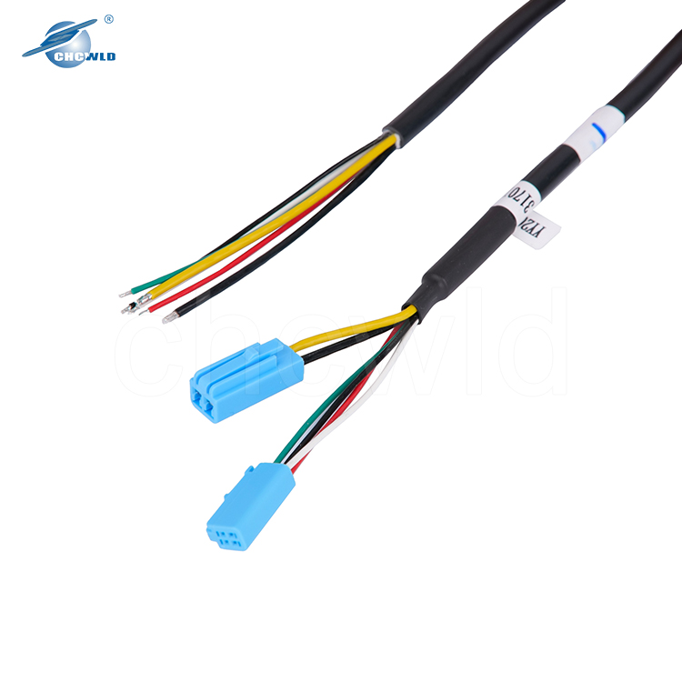 Customized 2 Pin Automotive Tailgate Camera Wiring Harness