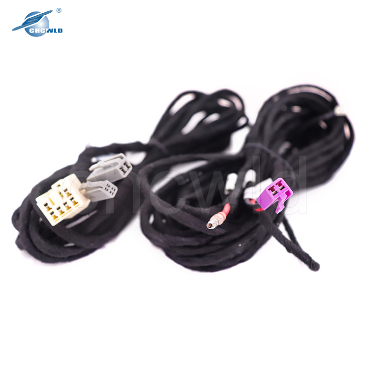 Customized 2 Pin Electric Tailgate Automobile Wire Harness