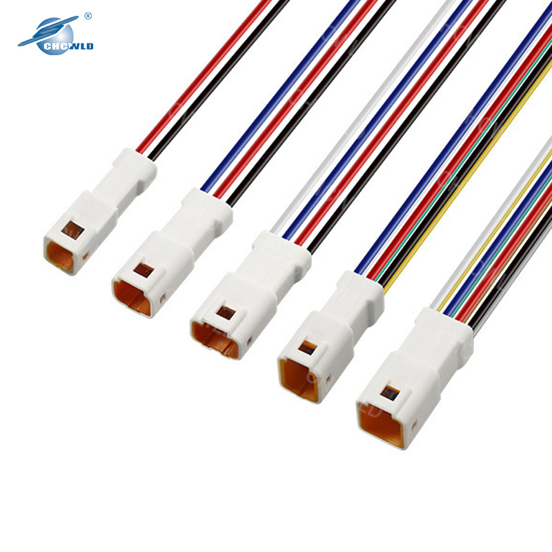Custom 2 3 4 6 8 Pin Waterproof Jst Connector Cable Jwpf Cable Assembly Wire Harness