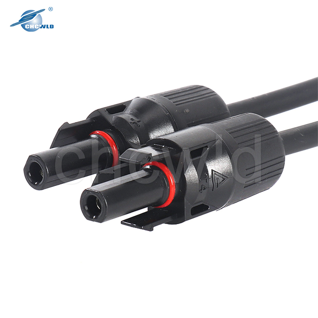 Y type Solar Panel Battery Energy Storage Extension Cable Wire Harness