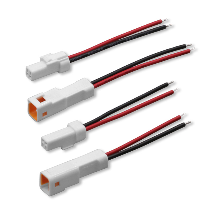 Custom 2 3 4 6 8 Pin Waterproof Jst Connector Cable Jwpf Cable Assembly Wire Harness