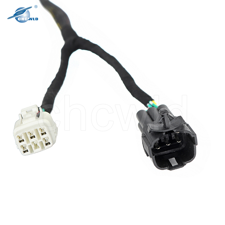 Custom 6 Pin Connector Automotive Cable Harness Assembly