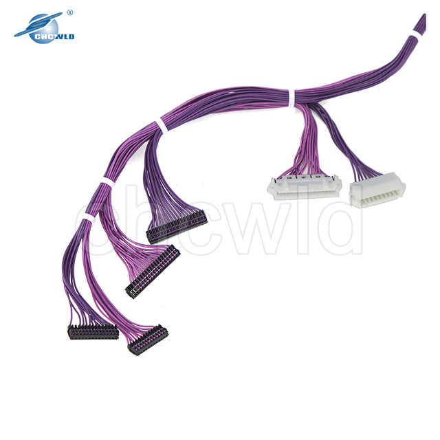 Cusotm 6 Pin Connector High-precision 3D Wall Industrial Printers Machine Wire Harness