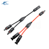 Y type Solar Panel Battery Energy Storage Extension Cable Wire Harness