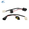 H4 Male Plug Socket HID Motorcycle Fog LED Headlight Wiring Harness