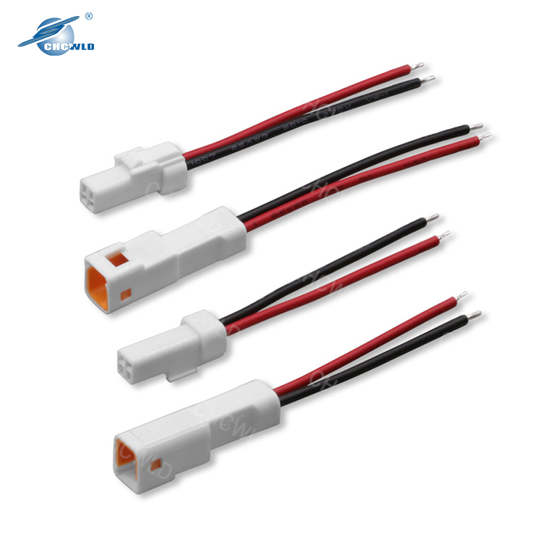 Custom 2 3 4 6 8 Pin Waterproof Jst Connector Cable Jwpf Cable Assembly Wire Harness