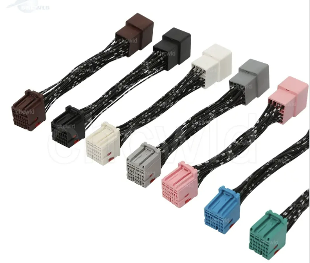 TYCO connector sealed 25-27 pin automotive BCM wire assembly