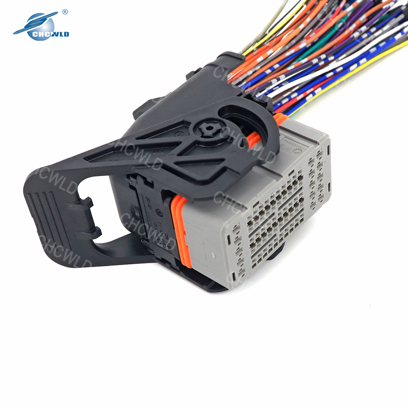 65 Pin Waterproof ECU Plug Automotive Wiring Harness 1-2299987-2