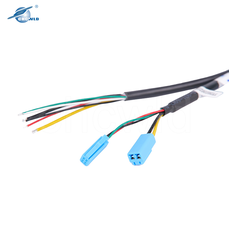 Customized 2 Pin Automotive Tailgate Camera Wiring Harness