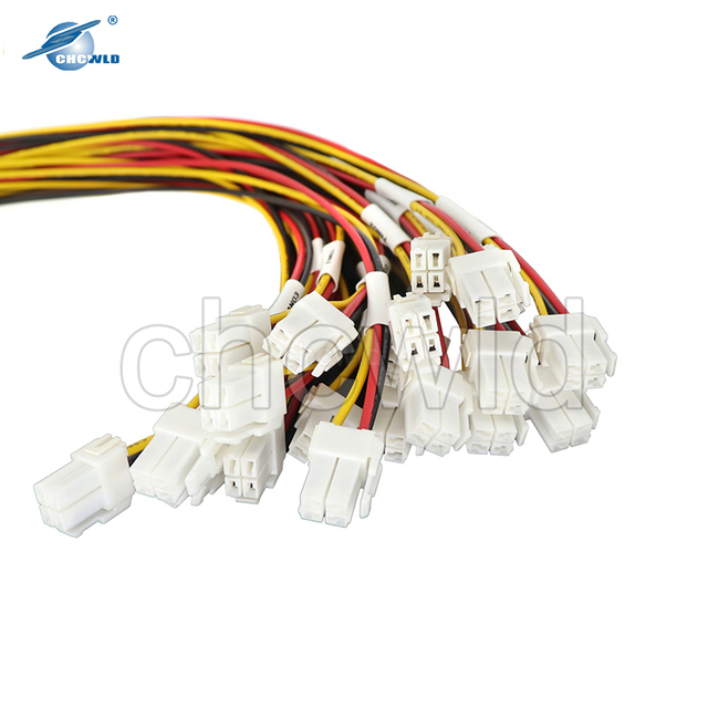 4 Pin HLP-04V Connector Smart Commercial Dishwasher Machine Wire Harness