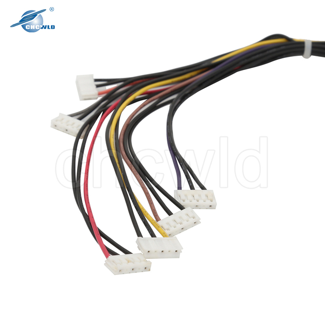 Customized Professional 6 Way JST EHR-6 Connector Wiring Harness for Washer Dryer