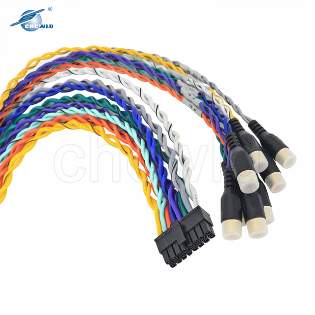 Manufacturer 16 Pin Marine Speaker Power System Wiring Harness
